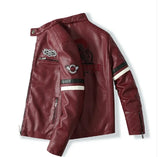 Leather Biker Jacket & jeans