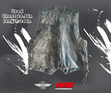 USED DARK BROWN VEST SIZE M