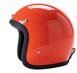 Low Profile Harley Motorcycle Helmet - Retro Biker Lid
