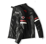 Leather Biker Jacket & jeans