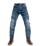 Leather Biker Jacket & jeans