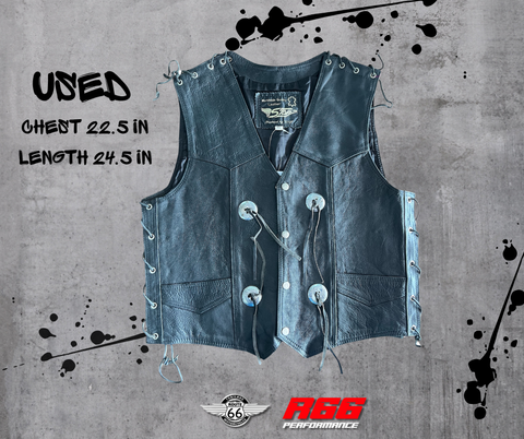 USED BLACK VEST SIZE XL