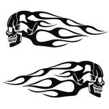 Skull Motorcycle Decals