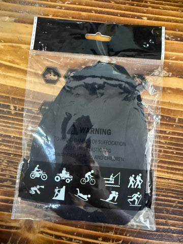 Plain Head Cap (Black)