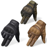 Touchscreen Leather Motorcycle Gloves