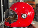 R66 0485 R66 Retro Helmets Complete With Bluetooth (Red)