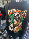 Biker monkey with earphones Black Size S (R662025-35)