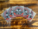 R66 10'' inches Embroidery Biker Patches for Jacket