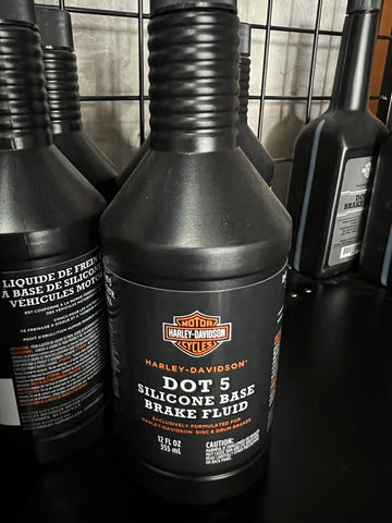 HD DOT 5 SILICONE BASE BRAKE FLUID