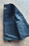 Route 66 Black Leather Biker Vest