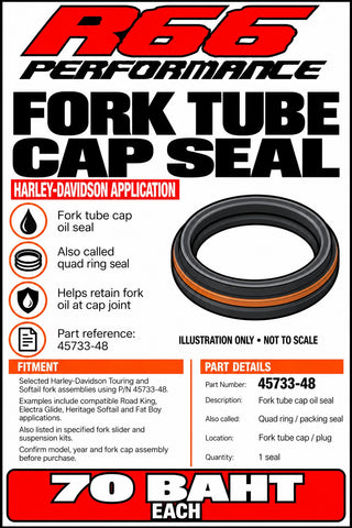 45733-48  Fork tube cap Seal