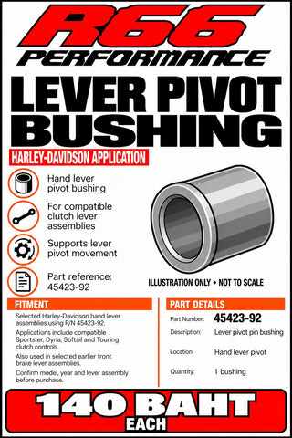 45423-92 lever pivot bushing Harley Davidson