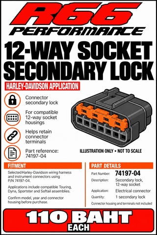 74197-04  12-way socket Secondary Lock