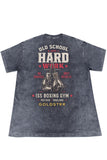 ISS Boxing Gym Old School Stone Washed T Shirt