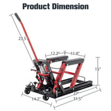 Hydraulic Motorcycle Lift Jack 1500 Lb Capacity Pedal Motorcycle Lift Table