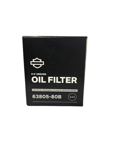 R66 Black Oil Filter Spin-On (Sportster)