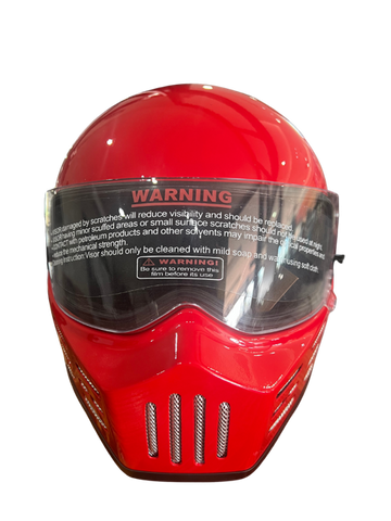 R66 RED VADOR HELMET TYPE 8 SIZE L