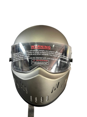 R66 VADOR HELMET TYPE 2 SILVER SIZE M