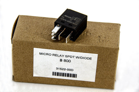 31522-00D  Micro relay spdt w/diode