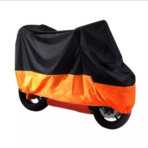 R66 2242 Bike Cover Black/Orange Size XXL