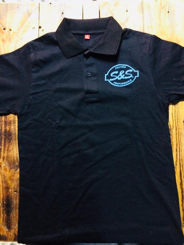 R66 1917 Route 66 S&S Polo Shirt R66 picture on back
