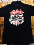 R66 1917 Route 66 S&S Polo Shirt R66 picture on back
