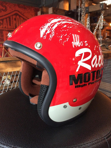 Route 66 Racer Half Helmet  Free size