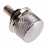 R66 1145  Chrome Billet Aluminum Knurled Seat Bolt for Harley Sportster Dyna Touring