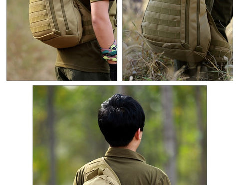 Route 66 Men Tactical Chest Sling Pack Outdoor Travel Hiking Advanced Tactical Messenger Bag