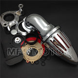 SKU R66 0803 Route 66 Harley Dyna Electra Glide FLHX Road King CHROME Air intake for 2008-2012