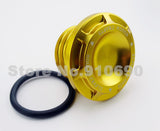 R66 0798  Gold CNC Aluminum Fuel Tank Gas Cap  Harley Sportster 1200 883 48 Dyna Touring Softail