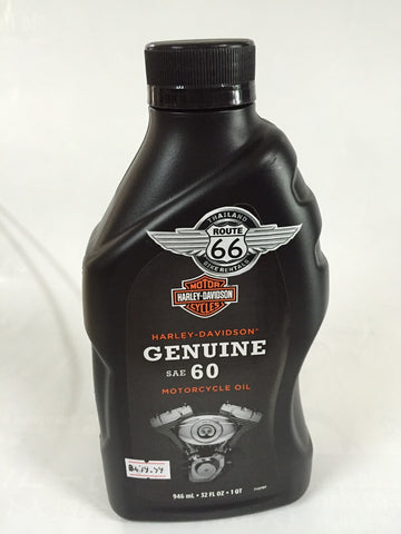 SKU 62600060 R66 Harley Oil SAE 60