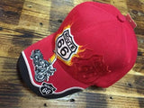 Route 66 Red Baseball Cap