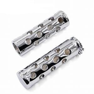 Route 66 Motorbike CNC Aluminum Hand Grips For Harley