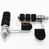 SKU R66 1142 R66 New Anti Vibe Vibration Chrome  Foot Rest Pegs