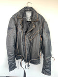 Route 66 Black Vintage Bomber jacket