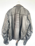 Route 66 Black Vintage Bomber jacket