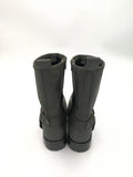 Route 66 Leather Biker Boots Black Size 39-40