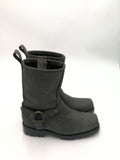 Route 66 Leather Biker Boots Black Size 39-40