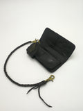 R66 1654 BLACK LEATHER WALLET