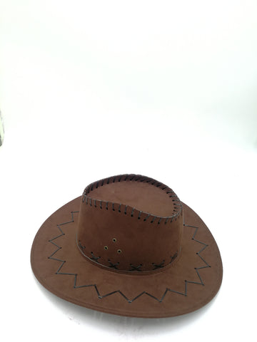 Brown Spring/summer cowboy sun chapeu straw hat