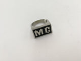 R66 1810 R66 Stainless Steel Silver MC Biker Ring