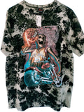 R66 T-Shirt Skull Size L