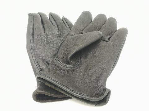 R66 GENUINE DEERSKIN BLACK GLOVE