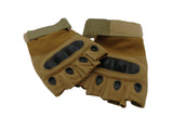 R66 2203 R66 TACTICAL FINGERLESS GLOVE BROWN SIZE XL