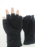 Black Fingerless Bikers Glove