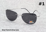 SKU R66 1509 R66 New Fashion Ultralight Titanium Polarized Sunglasses