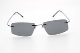 R66 1316 The Matrix Style Gray Polarized Driving Sunglasses