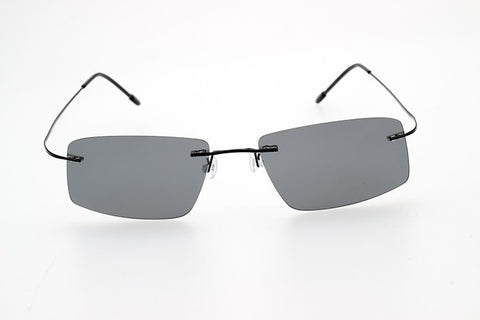 R66 1316 The Matrix Style Gray Polarized Driving Sunglasses