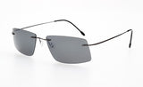 R66 1316 The Matrix Style Gray Polarized Driving Sunglasses